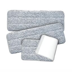 SPOTZERO by MILTON Sterling Flat Mop 3 Pieces Replacement Mop Refill-26
