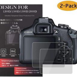 Olonga Tempered Glass Guard for CANON 1500D, 2000D, 1300D, 1200D CANON MODELS-image-44