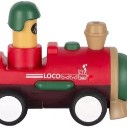 niyanetail Combo of Transport Push N Go Play Set Friction Powered Train Pull Back Toys image 2