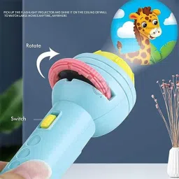 Projector Flashlight Slide Torch, Projection Light Toy for Kids/Boys/Girls-picture-22