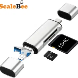 SCALEBEE Type C OTG , 3-in-1 USB 3.0, MicroSD, SD, SDXC & SDHC Card All In One Card Reader-19
