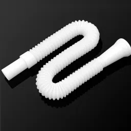 PVC HOSE PIPE FOR WASH BASIN/ SINK 0.116 PVC Kitchen Pipe for Sink/ Waste/ Wash Basin Expandable & Flexible Drain Pipe Hose Pipe-image-73