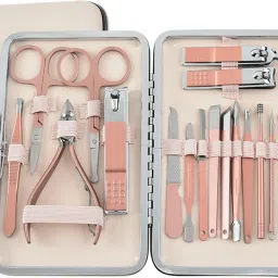 Manicure Set Nail Clippers Pedicure Kit - 18 Pieces Professional Manicure Kit-34