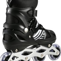 nidhi enterprise High Quality Skating in-line Shoes have Different Size and with PU-LED Wheel In-line Skates - Size 7 YEAR TO 17 YEAR UK image 3