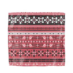 Blacksmith Men Maroon Printed Satin Pocket Squares-picture-25