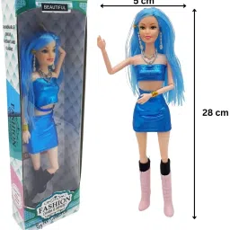 Fashion Doll Set with Foldable Hands & Legs for best Gift for Girls-15