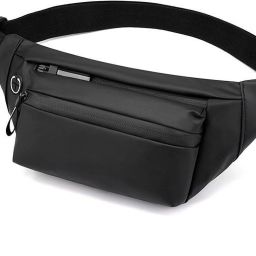 ketmart Fanny Packs for Women Men, Fashion Waist Pack Belt Bag (black) chest bag-image-52