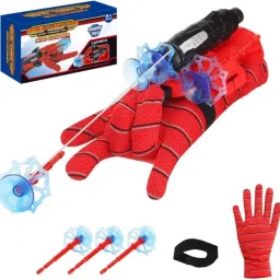 Spider man web shooter with suction cup launcher for kids Bows & Arrows-13