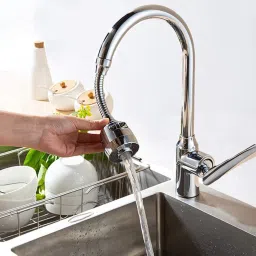 clinton 360° Swivel Faucet Extension, Adjustable Faucet Faucet Nozzle image 2
