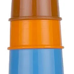 enorme Build Up Beakers Stacking Educational Building Blocks Toy for Kids - 12 Pcs image 3