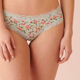 La Vie en Rose Floral Printed Basic Briefs-image-53