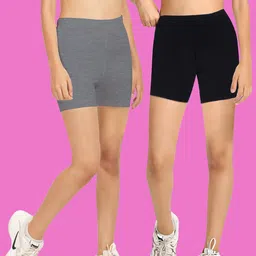 DChica Girls Pack of 2 Cotton Boy Short Briefs-image-57