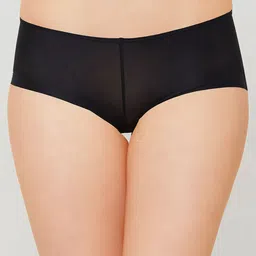 Wacoal Women Black Solid Nylon Boy Shorts Briefs-image-53