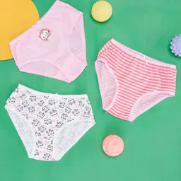 Pantaloons Junior Girls Pack Of 3 Mid-Rise Printed Cotton Basic Briefs 8905807645466-image-49