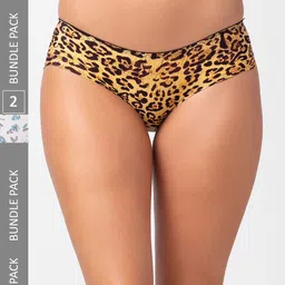 FashionRack Women Pack Of 2 Assorted Hipster Briefs-picture-18