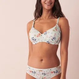 La Vie en Rose Conversational Printed Seamless Bikni Briefs-image-49