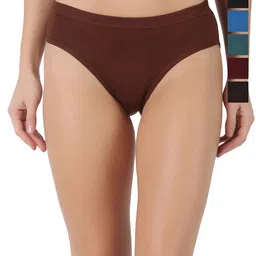 Dollar Women Pack Of 6 Pure Cotton Hipster Briefs MLHPT-01S-PO6-ASST1-image-44