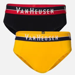 Van Heusen Boys Pack Of 2 Pure Cotton Anti Bacterial Basic Briefs IKIBBR2PBG21002-35