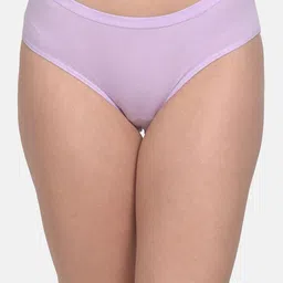 mod & shy Women Mauve Solid Anti Microbial Basic Briefs-image-15