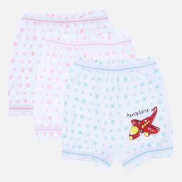 DYCA Kids Pack Of 3 Printed Basic Briefs-picture-19