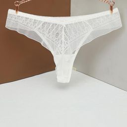 LULU & SKY Self Design Lace Thong Brief-picture-19