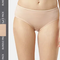 Jockey Women Pack Of 3 Assorted Cotton Hipster Briefs SW02-0305-ASSTD-image-36