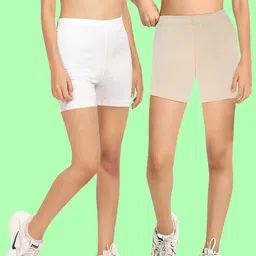 DChica Women Pack Of 2 Cotton Boy Shorts Briefs-image-18