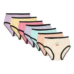 RAINE AND JAINE Girls Pack Of 7 Printed Cotton Briefs-image-23