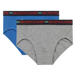 Bodycare Kids Boys Pack Of 2 Assorted Cotton Basic Briefs-image-38