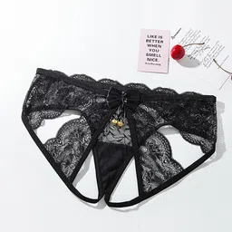 LULU & SKY Mid-Rise Cut-Out Lace Thongs-picture-12