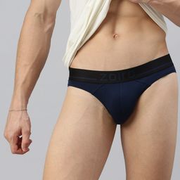 Zoiro Men Solid Mid-Rise Basic Briefs-picture-17