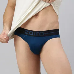 Zoiro Men Solid Mid-Rise Basic Briefs-picture-53