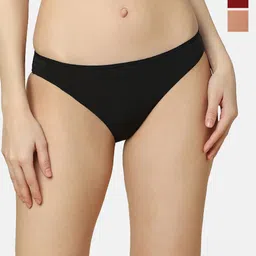 Triumph Women Pack Of 3 Mid-rise Basic Briefs-picture-12