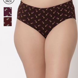 Floret Assorted Pack of 3 Printed Hipster Panty 12000-DC_Assorted_S-Assorted-1