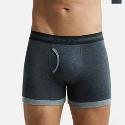 Jockey Men Pack Of 2 Solid Pure Cotton Boxer Style Briefs-38