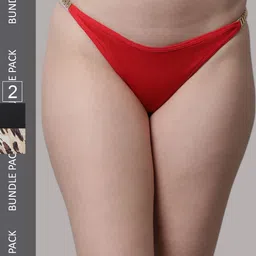 PrettyCat Women Pack Of 3 Printed Bikini Briefs PC-PA-6086-picture-31