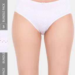 Amour Secret Pack Of 3 Printed Mid-Rise Leak-Proof Hipster Briefs-image-50