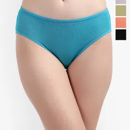 Bruchi CLUB Pack Of 5 Assorted Hipster Briefs-image-42