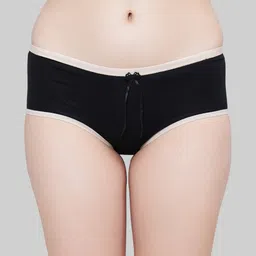 PLUMBURY Pack Of 3 Full Coverage Cotton Hipster Briefs image 4