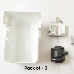 Godrej Genuine Compressor Relay (3 Pin) OLP & Box for Godrej Refrigerators Electronic Components Electronic Hobby Kit-10
