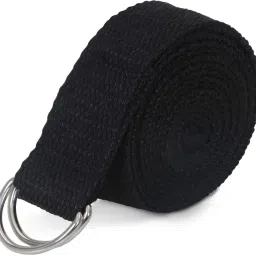 Stretching Home Gym Exerciser Band Anti-Skid Sweat Absobent Yoga Stretching Loop Cotton Yoga Strap-image-43