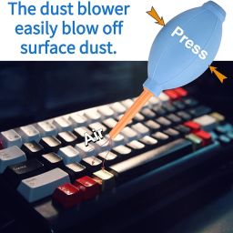 WiredCom Dust Cleaner Air Blower for Keyboard,Digital SLR Camera, Lens, Watch(PACK OF 2) for Computers image 2