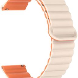 AOnes 22mm Watch Strap Magnetic Silicone Classy Color Belt for Crossbeats Orbit Sport 2021 Smart Watch Strap-image-84