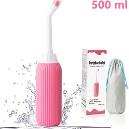 Portable bidet, Jet Spray for Toilet | Retractable, 2 angled Nozzles ND01 Manual Bidets-image-73