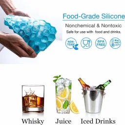 dealbooth Multicolor Silicone Ice Cube Tray image 5