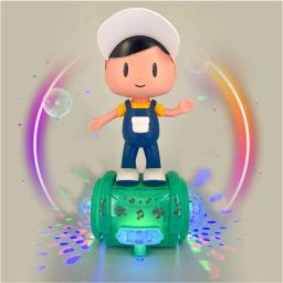 360 Degree Rotating Musical Dancing Boy 5D Light & Sound with Bump & Go Action-image-58