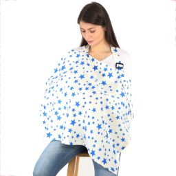 Multi-Purpose Breastfeeding Nursing Shawl/Scarf Feeding Cloak-9