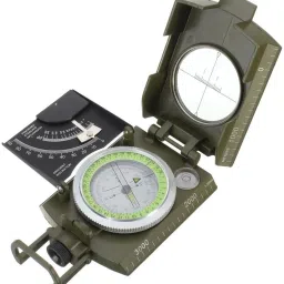3 in 1 Metal Military Hiking Camping Lens Lensatic Magnetic Compass Compass-picture-5