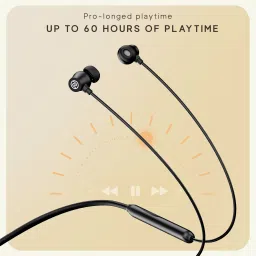 noise Airwave Pro with ANC, 60 Hrs of Playtime, Low latency(Up to 40ms), 3 EQ Modes Bluetooth Headset image 4