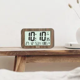 Digital Brown Clock-25